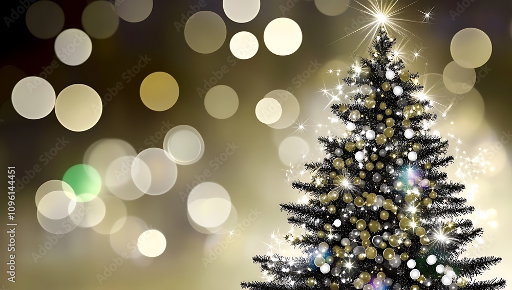 Christmas Tree Illuminated with Lights
Christmas Tree Illuminated with Lights