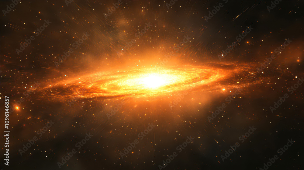 Captivating View of a Luminous Galaxy Swirling Through the Cosmos in Endless Beauty Captivating View of a Luminous Galaxy Swirling Through the Cosmos in Endless Beauty