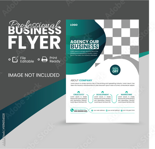 professional Flyer Business flyer and creative modern flyer 