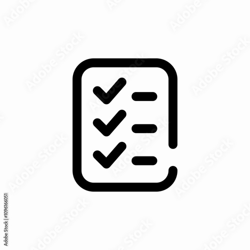 check list icon sign vector