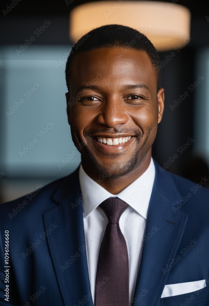 Smiling businessman black businessman portrait Ultra realistic Photorealistic hyperdetailed photography soft light head and shoulders portrait cover Smiling businessman black businessman portrait Ultra realistic Photorealistic hyperdetailed photography soft light head and shoulders portrait cover