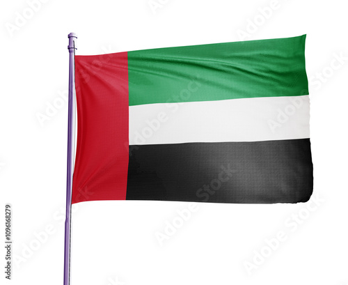 Canvas Print Flag of United Arab Emirates UAE