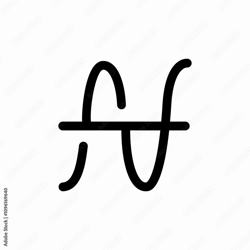 statistics line icon sign vector statistics line icon sign vector