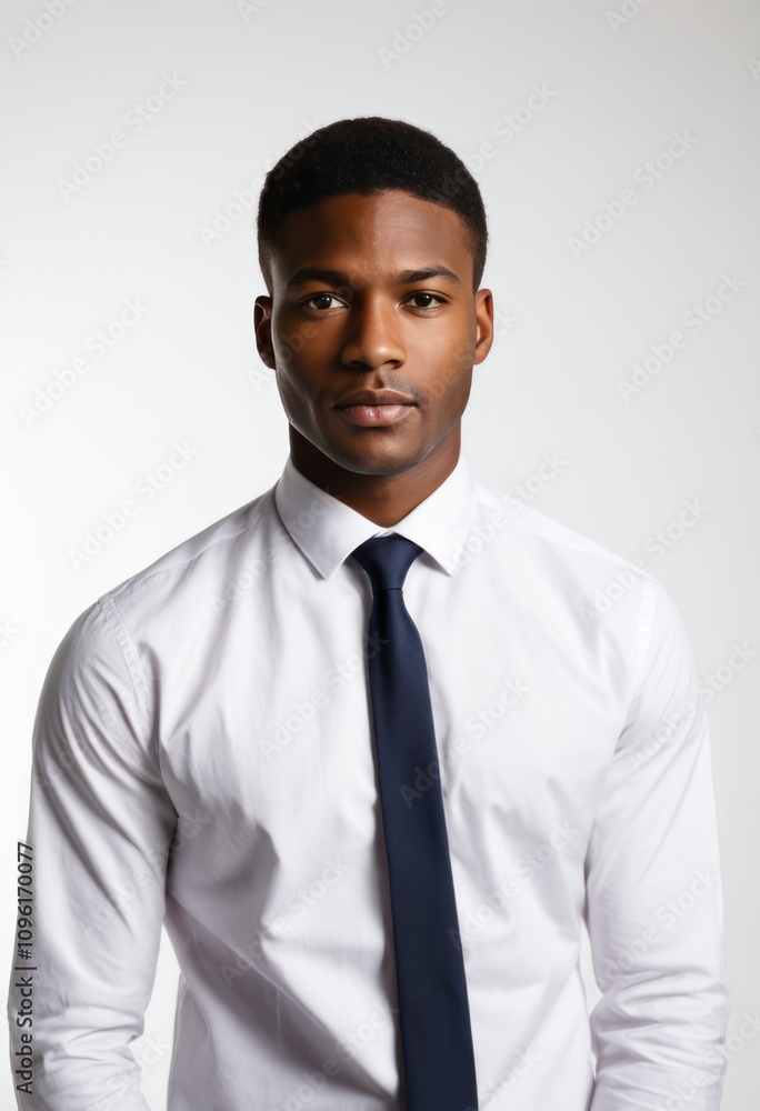 Young businessman isolated on white black businessman portrait Ultra realistic Photorealistic hyperdetailed photography soft light head and shoulders portrait cover Young businessman isolated on white black businessman portrait Ultra realistic Photorealistic hyperdetailed photography soft light head and shoulders portrait cover