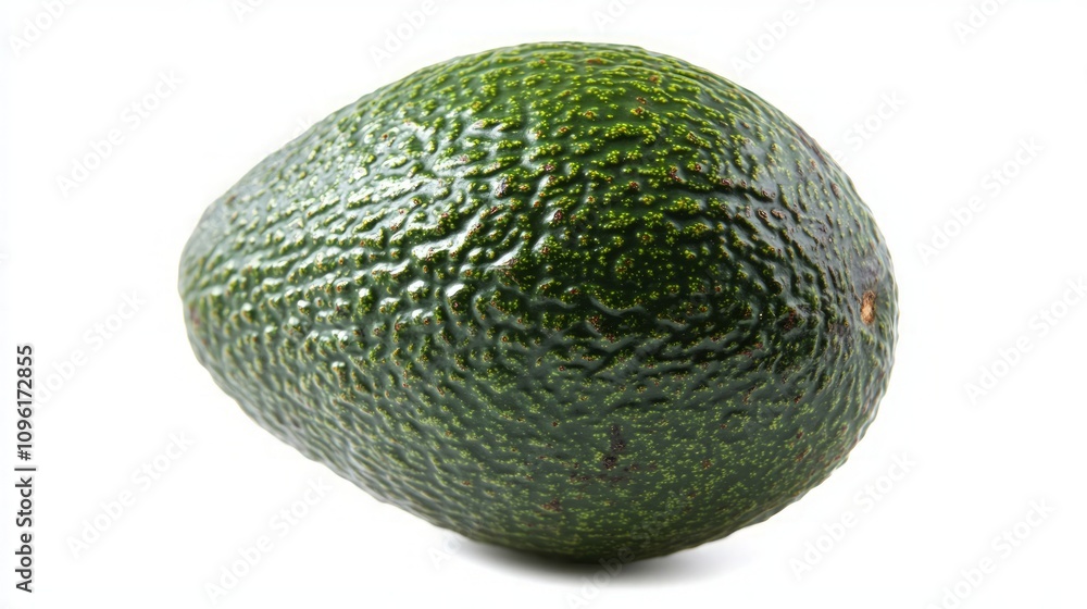 Fresh Avocado on White Background Fresh Avocado on White Background