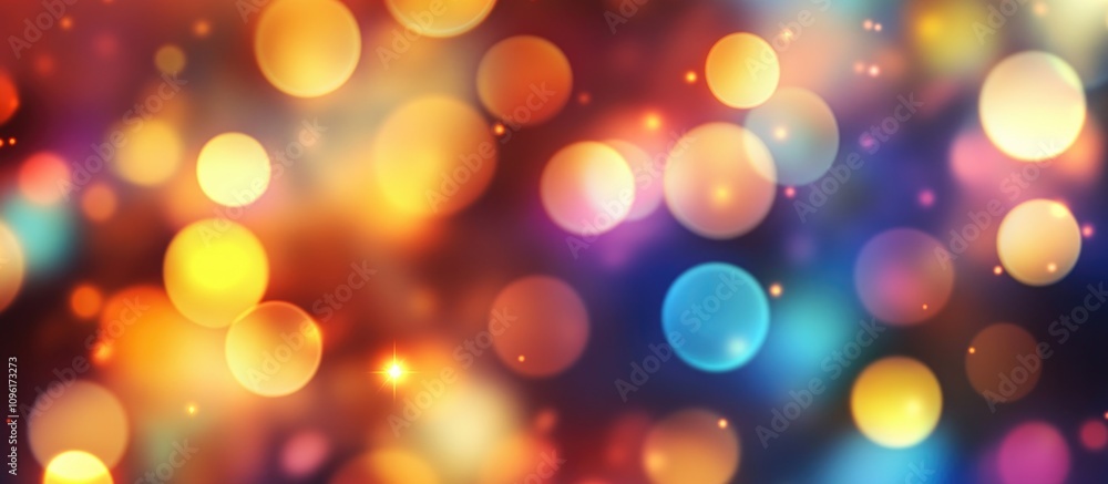 Colorful abstract blurred background with vibrant light bokeh effects ideal for web design and creative projects. Colorful abstract blurred background with vibrant light bokeh effects ideal for web design and creative projects.