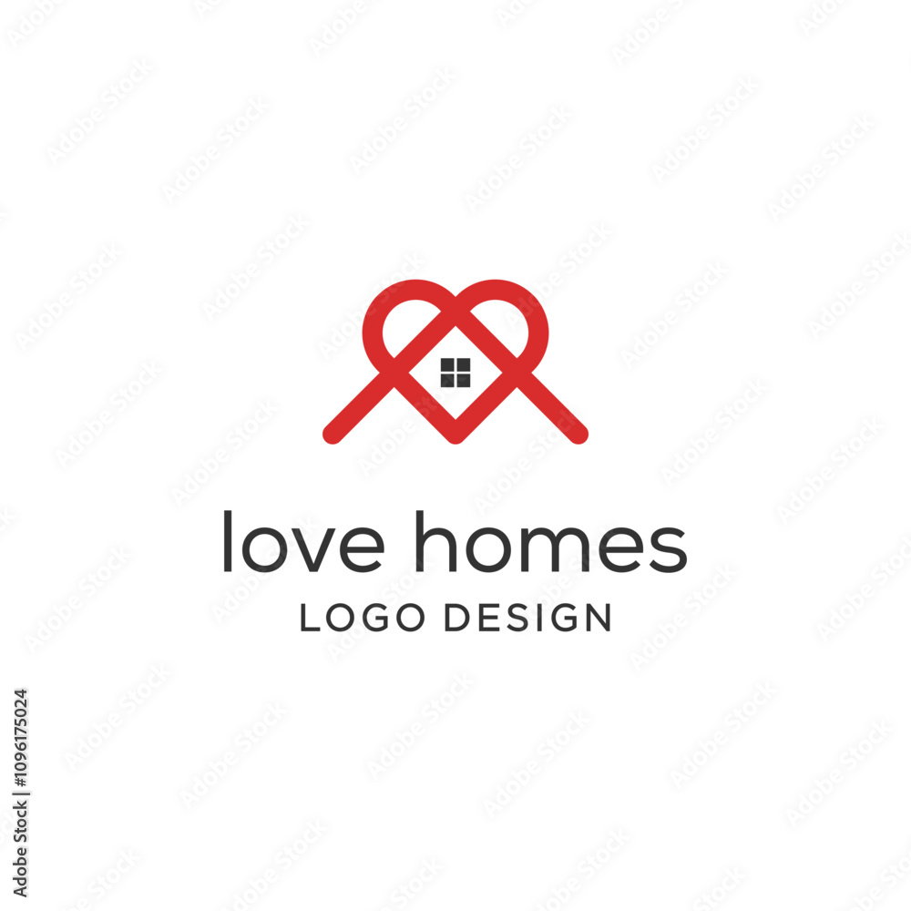 Love With Homes, Business Logo design vector Love With Homes, Business Logo design vector