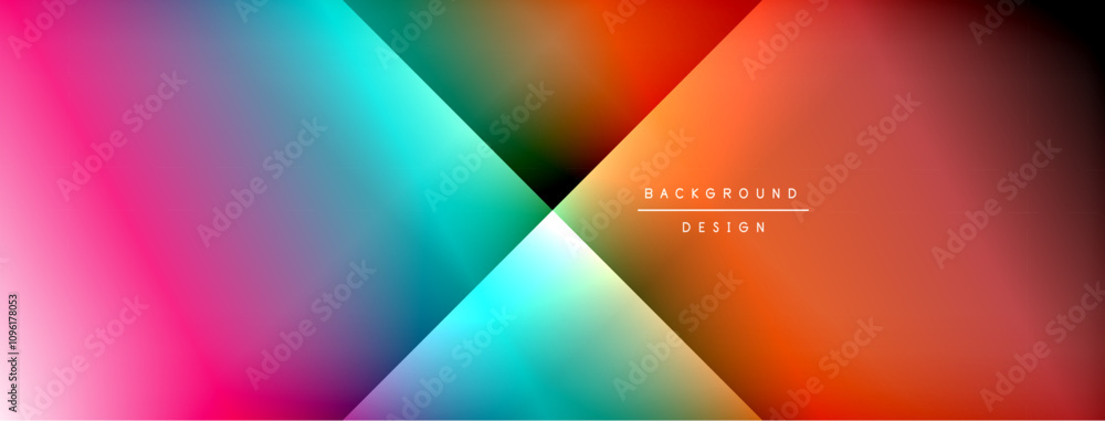 Dynamic shadow lines with gradient colors geometric background Dynamic shadow lines with gradient colors geometric background