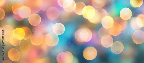 Colorful abstract blurred background with soft bokeh effect for web design and creative projects