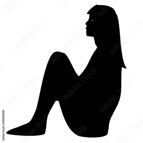 illustration de personne, homme et femme pratiquant activité de fitness, silhouette noire