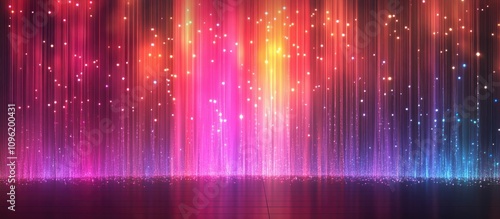 Vibrant abstract background with colorful light effects ideal for product display or creative promotional materials