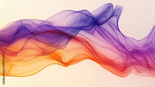 abstract colorful smoke