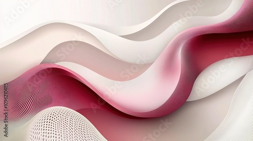 red background