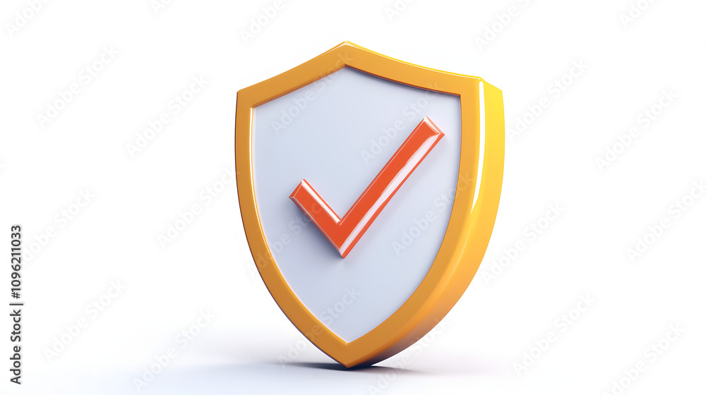 cartoon 3d Icon safety shield check mark perspective . . 3d vector illustration. white background
cartoon 3d Icon safety shield check mark perspective . . 3d vector illustration. white background