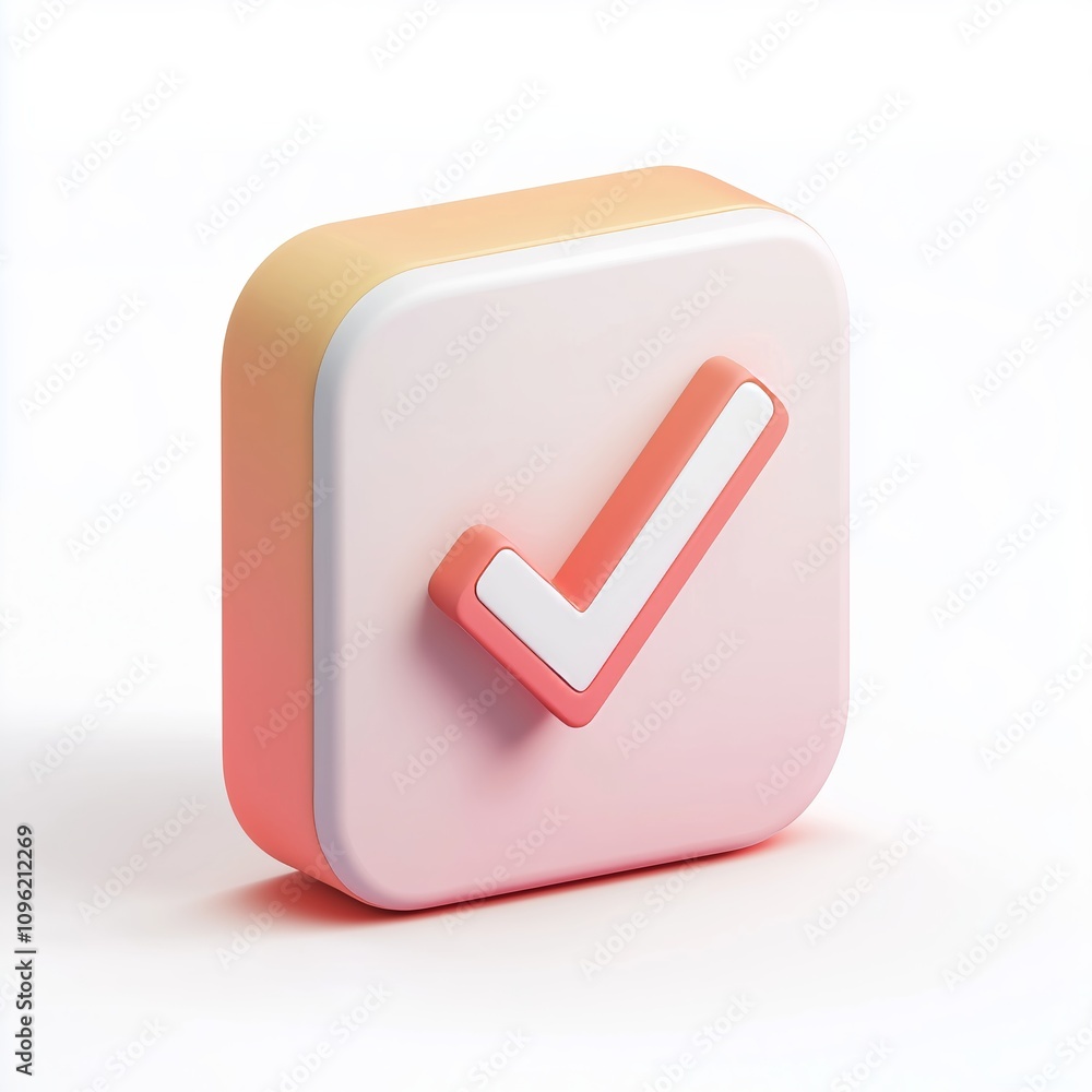 3d check wrong icon isolated on white background. negative check list button choice for false, correct, tick, problem, fail on application. emergency icon vector with shadow 3D rendering illustration 3d check wrong icon isolated on white background. negative check list button choice for false, correct, tick, problem, fail on application. emergency icon vector with shadow 3D rendering illustration