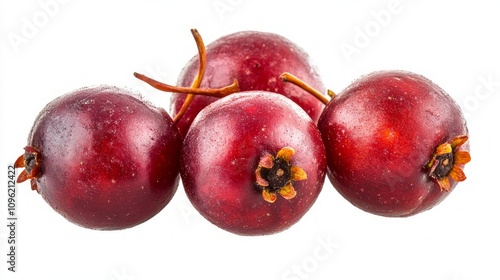 Close Up of Fresh Red Berries photo