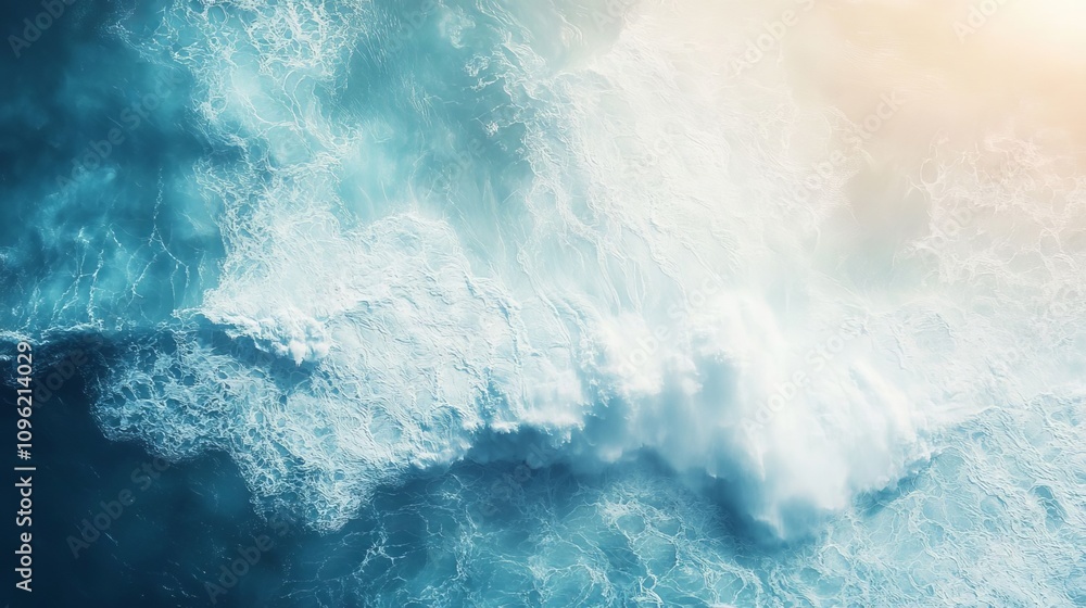 Fototapeta premium The turquoise blue sea, golden sandy beaches and stunning natural beauty.