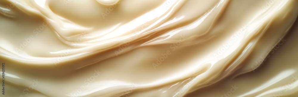 The background is cream, which has smooth and delicate lines that form waves of liquid gold on the surface. The background is cream, which has smooth and delicate lines that form waves of liquid gold on the surface.