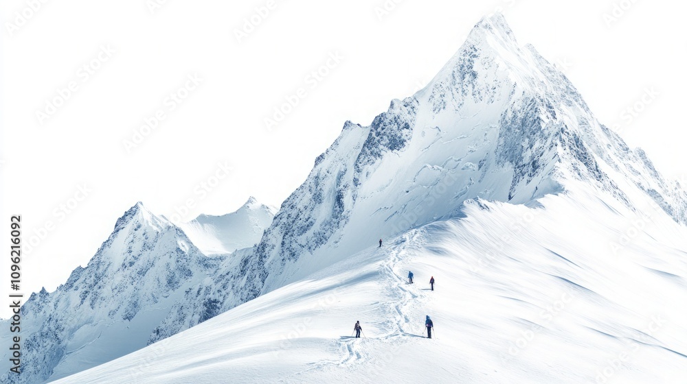 Majestic Snow-Covered Mountains Majestic Snow-Covered Mountains