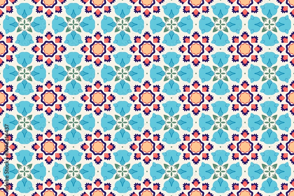 Modern Style Fabric Background Seamless Pattern Design Modern Style Fabric Background Seamless Pattern Design
