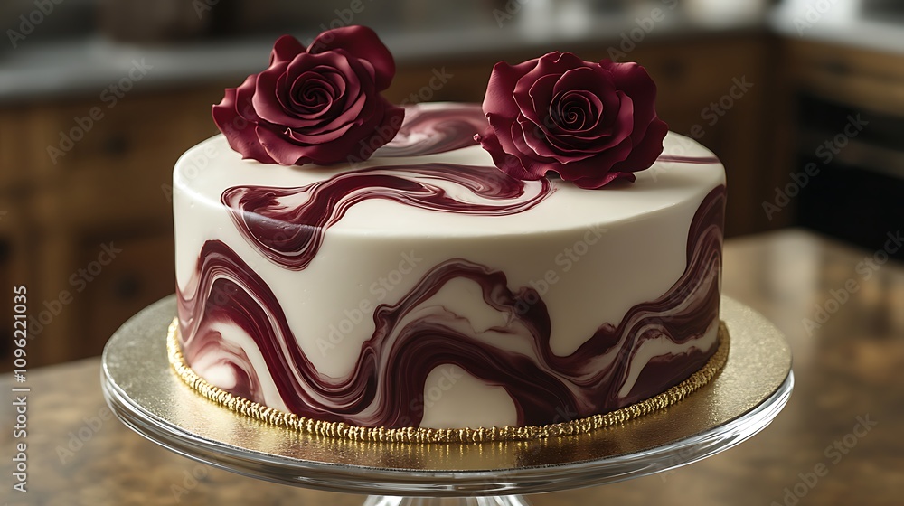chocolate cake with rose chocolate cake with rose