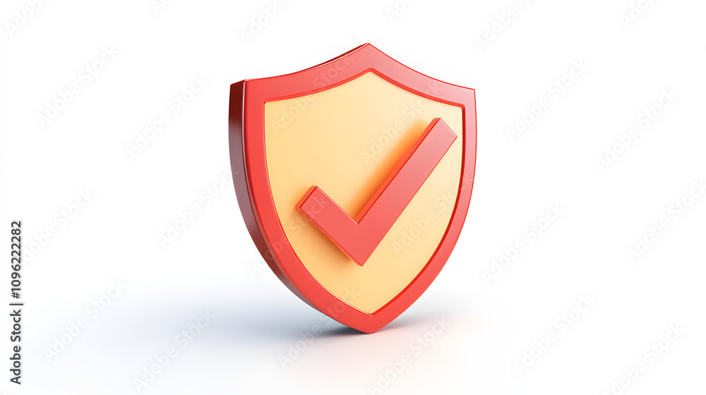 cartoon 3d Icon safety shield check mark perspective . . 3d vector illustration. white background
cartoon 3d Icon safety shield check mark perspective . . 3d vector illustration. white background