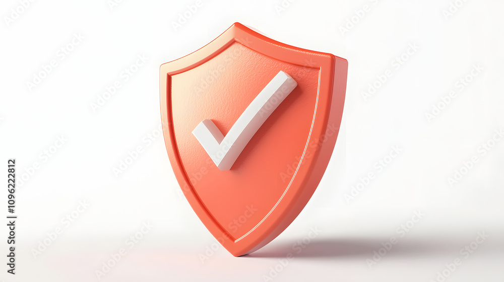 cartoon 3d Icon safety shield check mark perspective . . 3d vector illustration. white background
cartoon 3d Icon safety shield check mark perspective . . 3d vector illustration. white background
