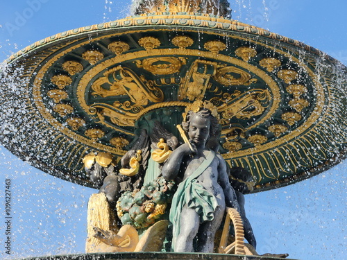 Fontaine Place de la Concorde Paris