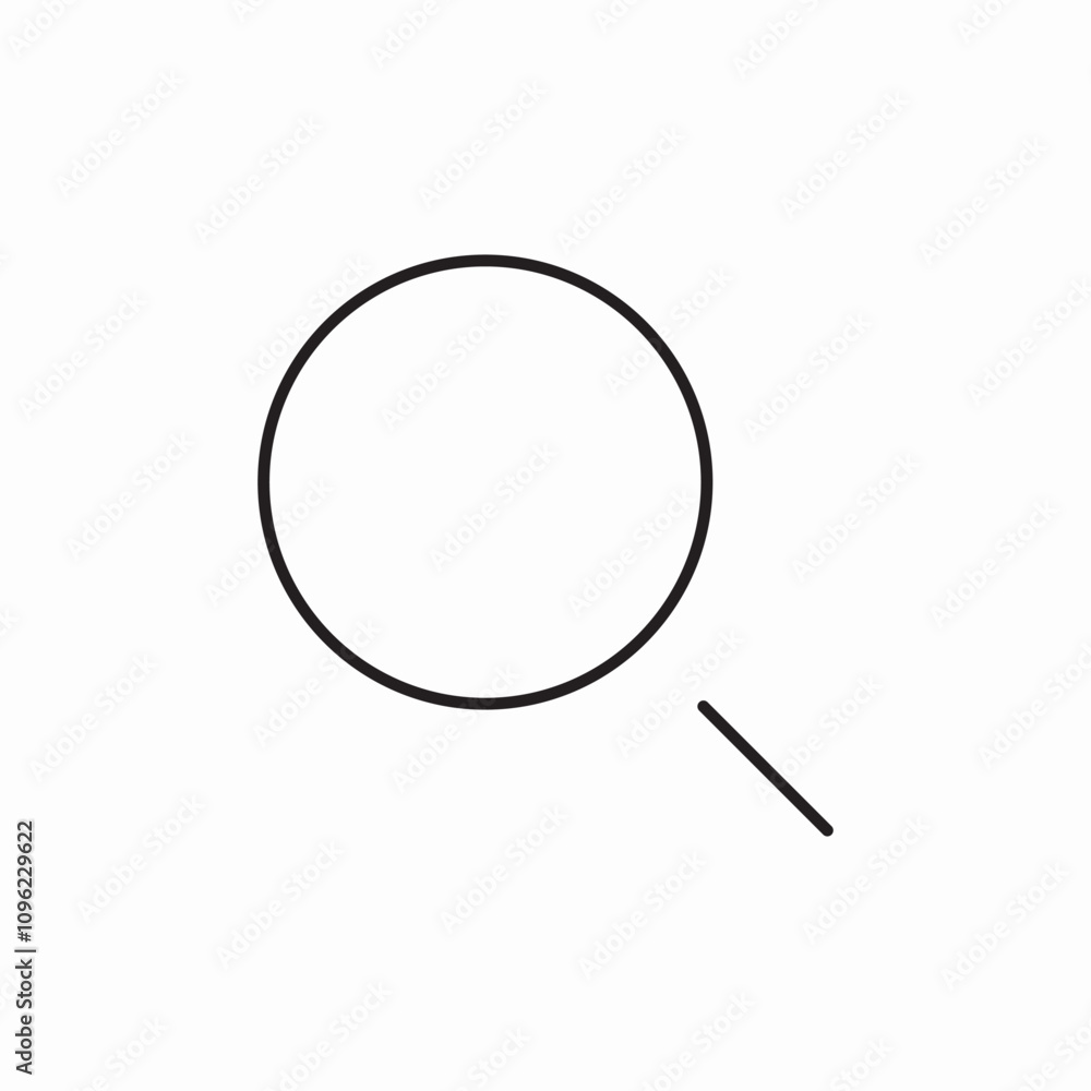 search magnifier icon sign vector search magnifier icon sign vector