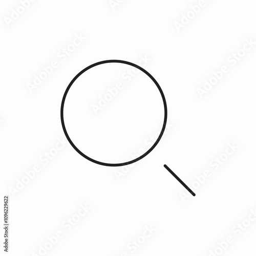 search magnifier icon sign vector