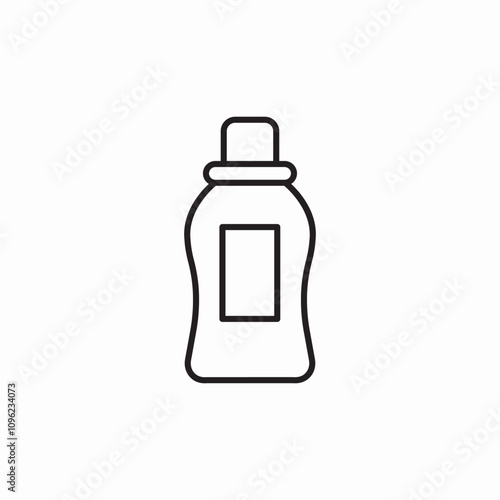 laundry detergent icon sign vector