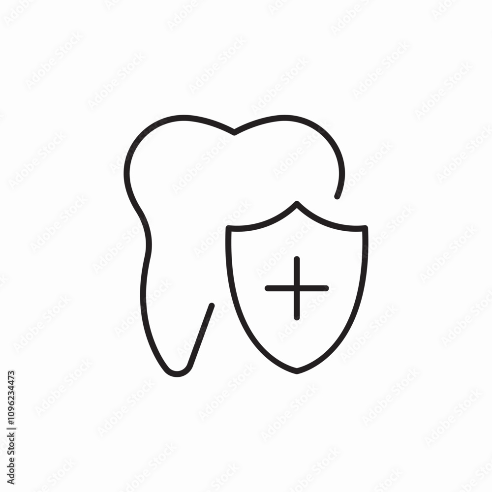 tooth health care dental icon sign vector tooth health care dental icon sign vector