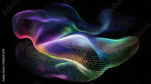 Colorful Abstract Fractal Digital Artwork