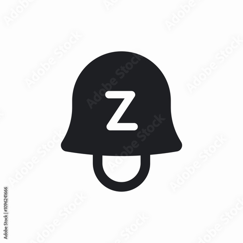 hand bell icon sign vector