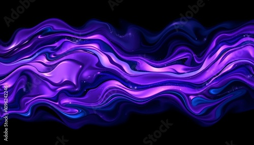 Wallpaper Mural Swirling cosmic purples and blues abstract background for digital art and wallpapers Torontodigital.ca