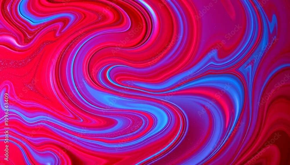 Vibrant Crimson and Electric Azure Celestial Swirls for Widescreen Backgrounds Vibrant Crimson and Electric Azure Celestial Swirls for Widescreen Backgrounds