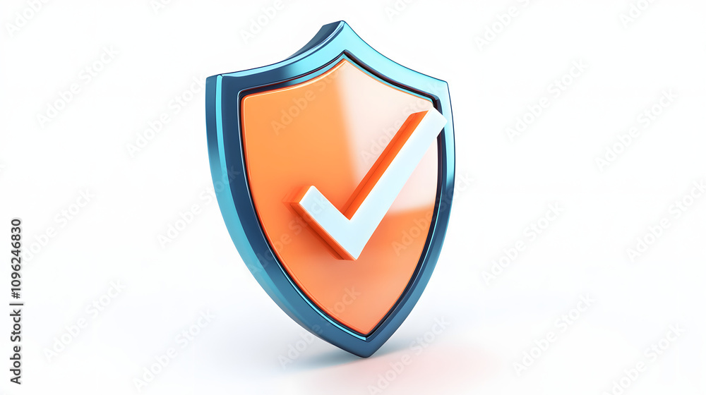 cartoon 3d Icon safety shield check mark perspective . . 3d vector illustration. white background
cartoon 3d Icon safety shield check mark perspective . . 3d vector illustration. white background