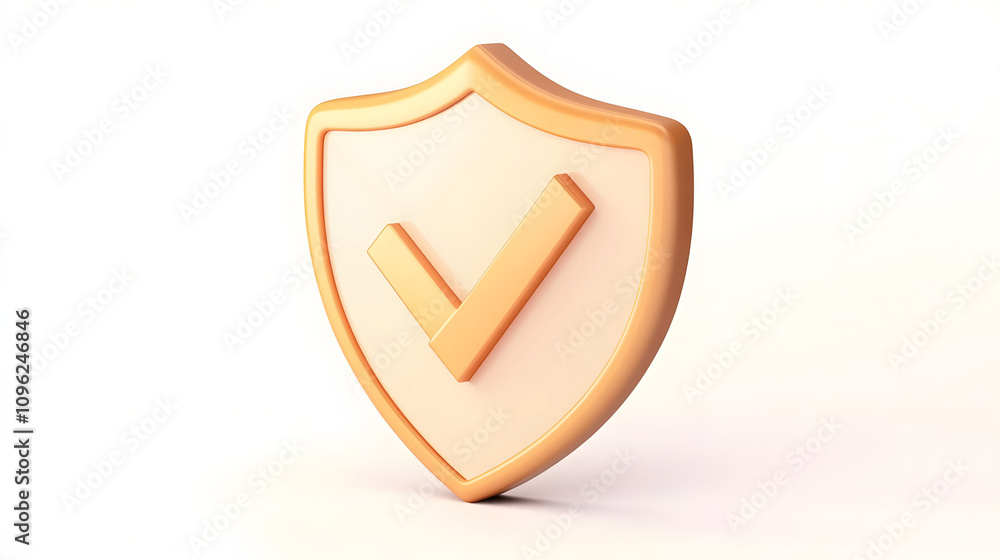 cartoon 3d Icon safety shield check mark perspective . . 3d vector illustration. white background
cartoon 3d Icon safety shield check mark perspective . . 3d vector illustration. white background