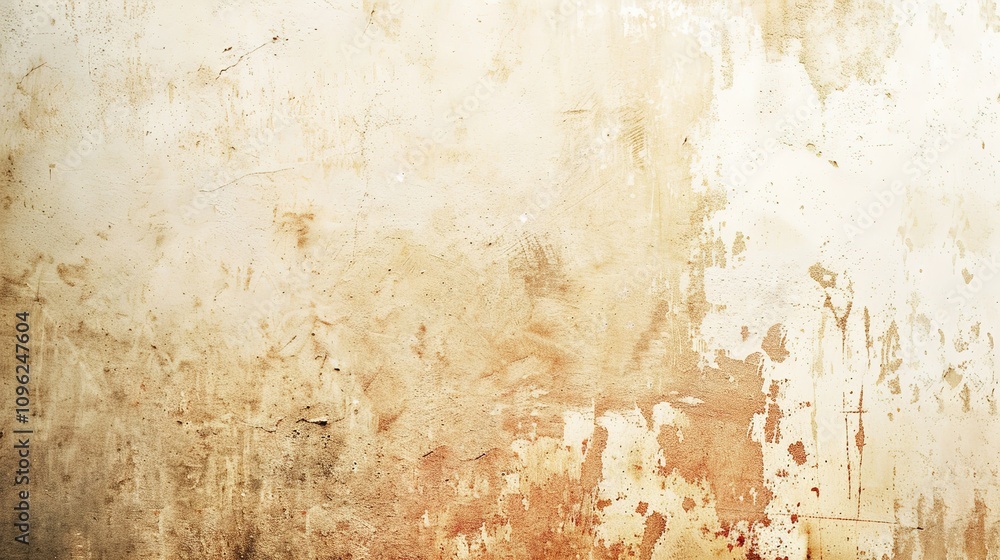 Fototapeta premium A Warm and Inviting Beige Wall Background: Aesthetic Charm and Serenity