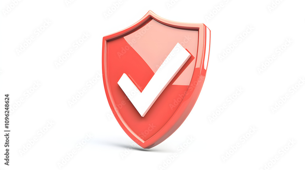 cartoon 3d Icon safety shield check mark perspective . . 3d vector illustration. white background
cartoon 3d Icon safety shield check mark perspective . . 3d vector illustration. white background