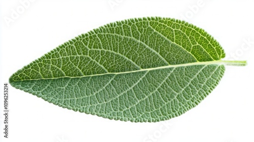 Close-up of a Sage Leaf