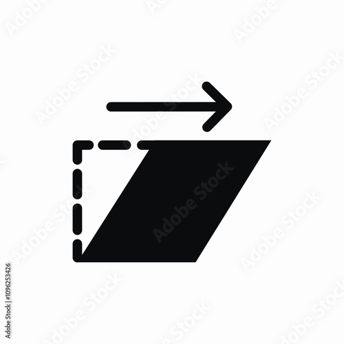 position change icon sign vector