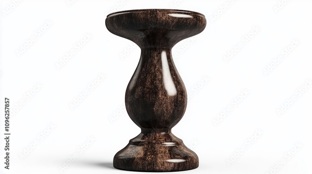 Elegant wooden pedestal home decor product photography studio minimalist design Elegant wooden pedestal home decor product photography studio minimalist design