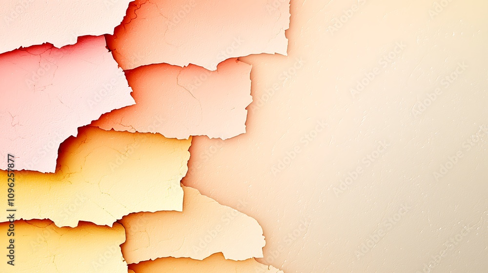Soft Gradient Background with Torn Paper Texture in Warm Shades of Peach and Cream Ideal for Creative Design Projects and Digital Applications Soft Gradient Background with Torn Paper Texture in Warm Shades of Peach and Cream Ideal for Creative Design Projects and Digital Applications