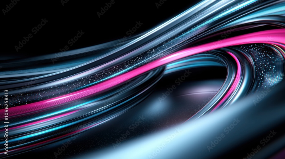 A vibrant, abstract image featuring flowing lines in shades of blue and pink against a dark background, evoking a sense of movement and depth. A vibrant, abstract image featuring flowing lines in shades of blue and pink against a dark background, evoking a sense of movement and depth.