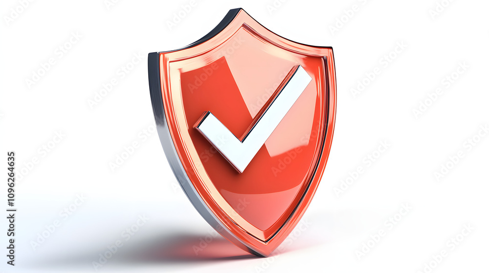 cartoon 3d Icon safety shield check mark perspective . . 3d vector illustration. white background
cartoon 3d Icon safety shield check mark perspective . . 3d vector illustration. white background