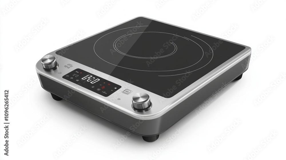 Sleek Modern Electric Induction Cooktop Sleek Modern Electric Induction Cooktop