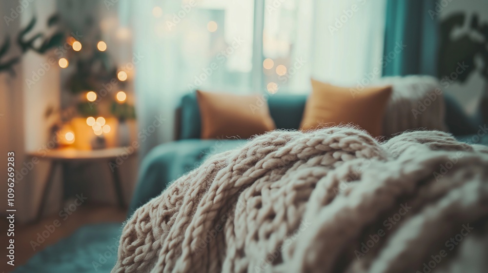 Cozy Self-Care Space with Soft Textures Cozy Self-Care Space with Soft Textures