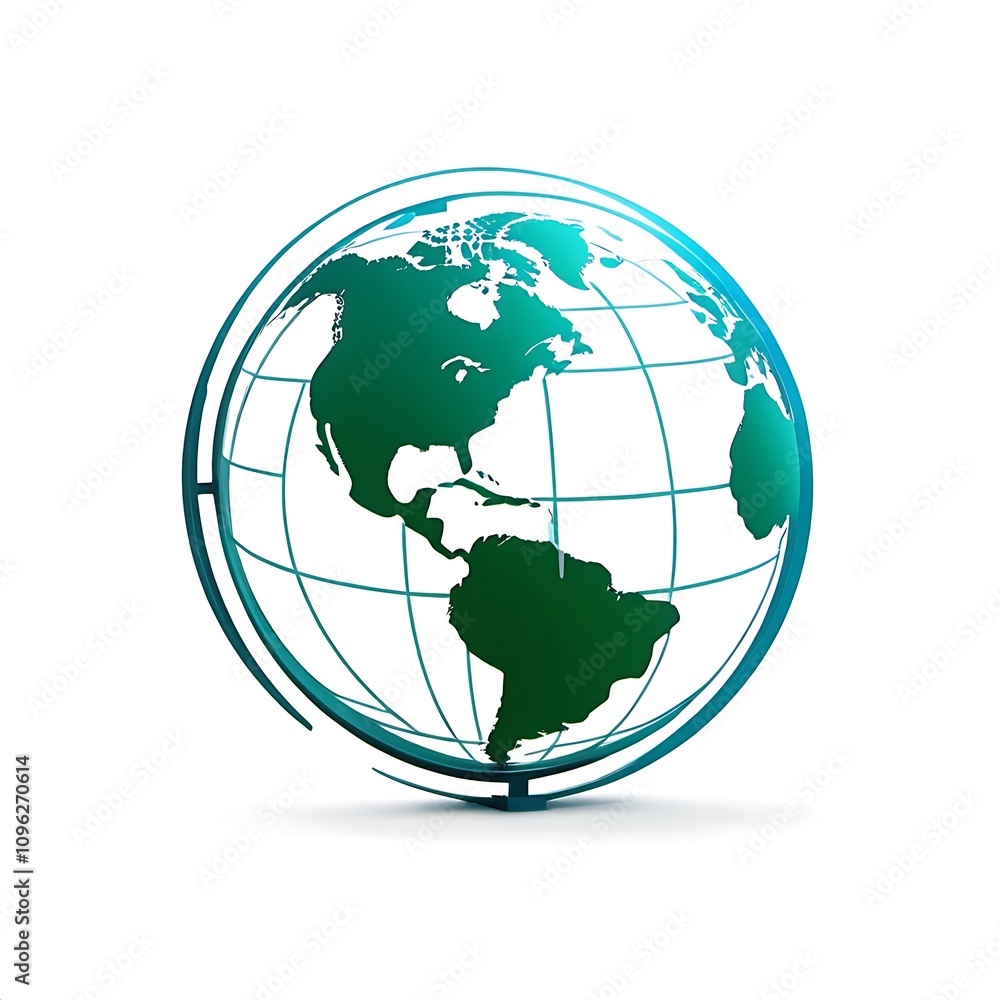 A global logo
isolated on white background A global logo
isolated on white background