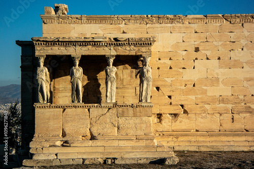 Acropolis Athens Greece Detail 1